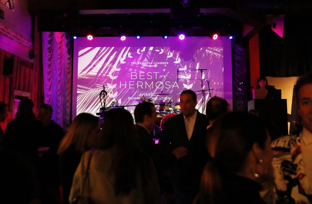 The Hermosa Chamber of Commerce's Best of Hermosa Awards at Saint Rocke.